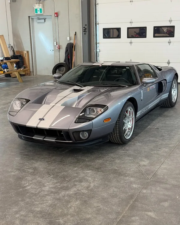 A Ford GT in the Precise Detailing bay, from the shop’s own site.